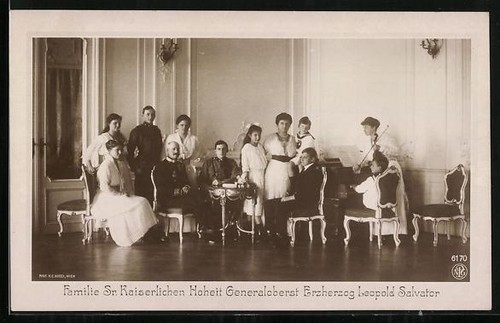 Familie kaiserlichen - ak,