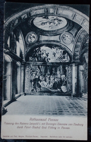 66963 postkarte rathaussaal - 66963,