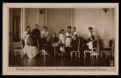 Foto familie seiner - foto-ak,