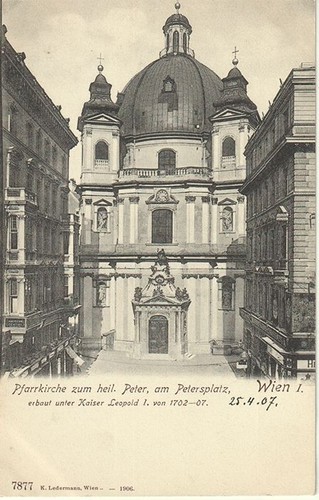 Wien pfarrkirche zum heil - zum,